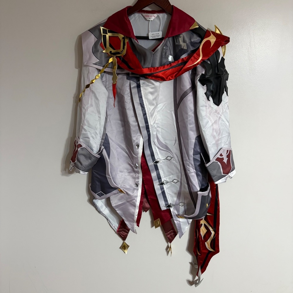 Cosplay.fm Genshin Impact Tartaglia Childe Cosplay Costume Top Belt XL